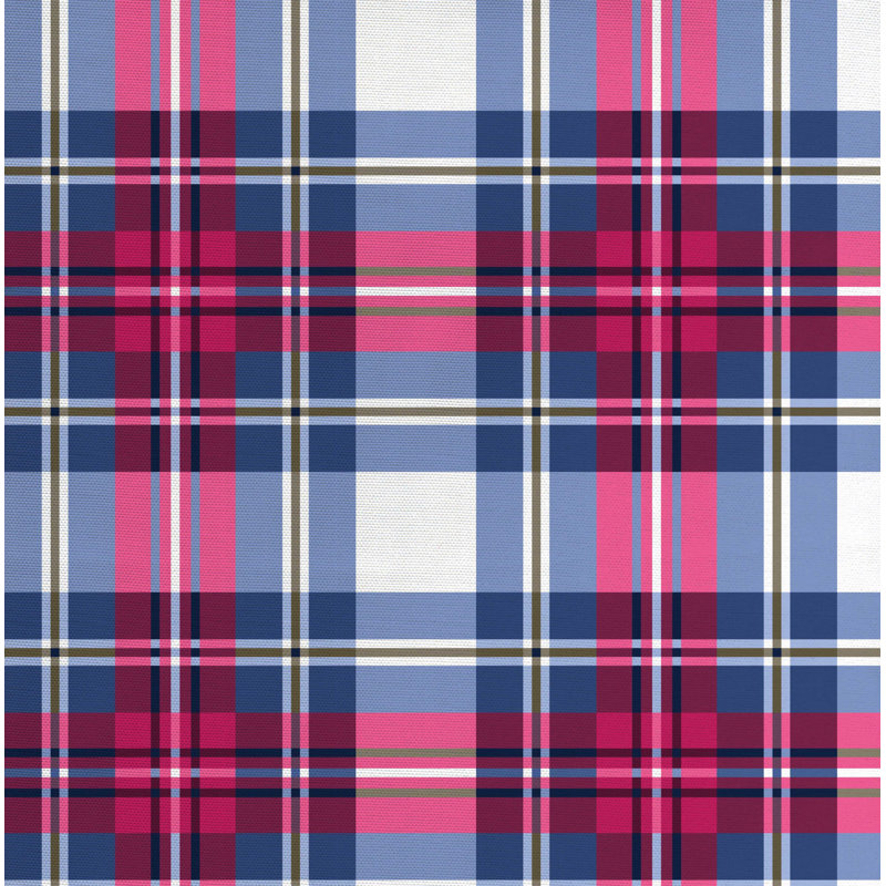 Tissu de conception britannique tartan, l 58 po x L 72 po