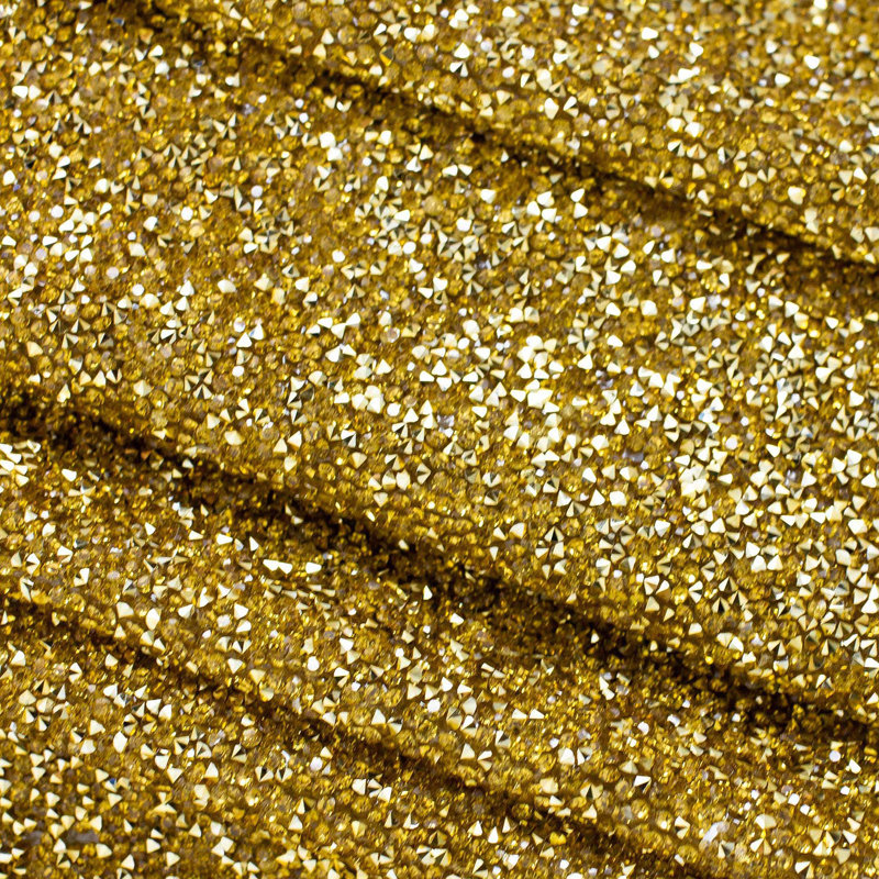 Luminous Table Runner, 36" x 13", Gold