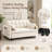 3 In 1 Convertible Sleeper Sofa Bed, 53 Inch Loveseat Sleeper Sofa Pull Out Couch With 2 Pillows-2071227549