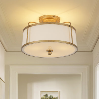 Plafonnier semi-encastré 3 lumières