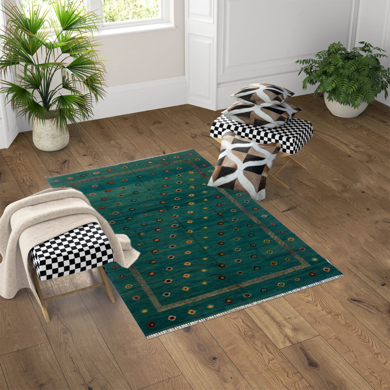 Randell Polka Dots Hand Woven 260cm X 345cm Area Rug