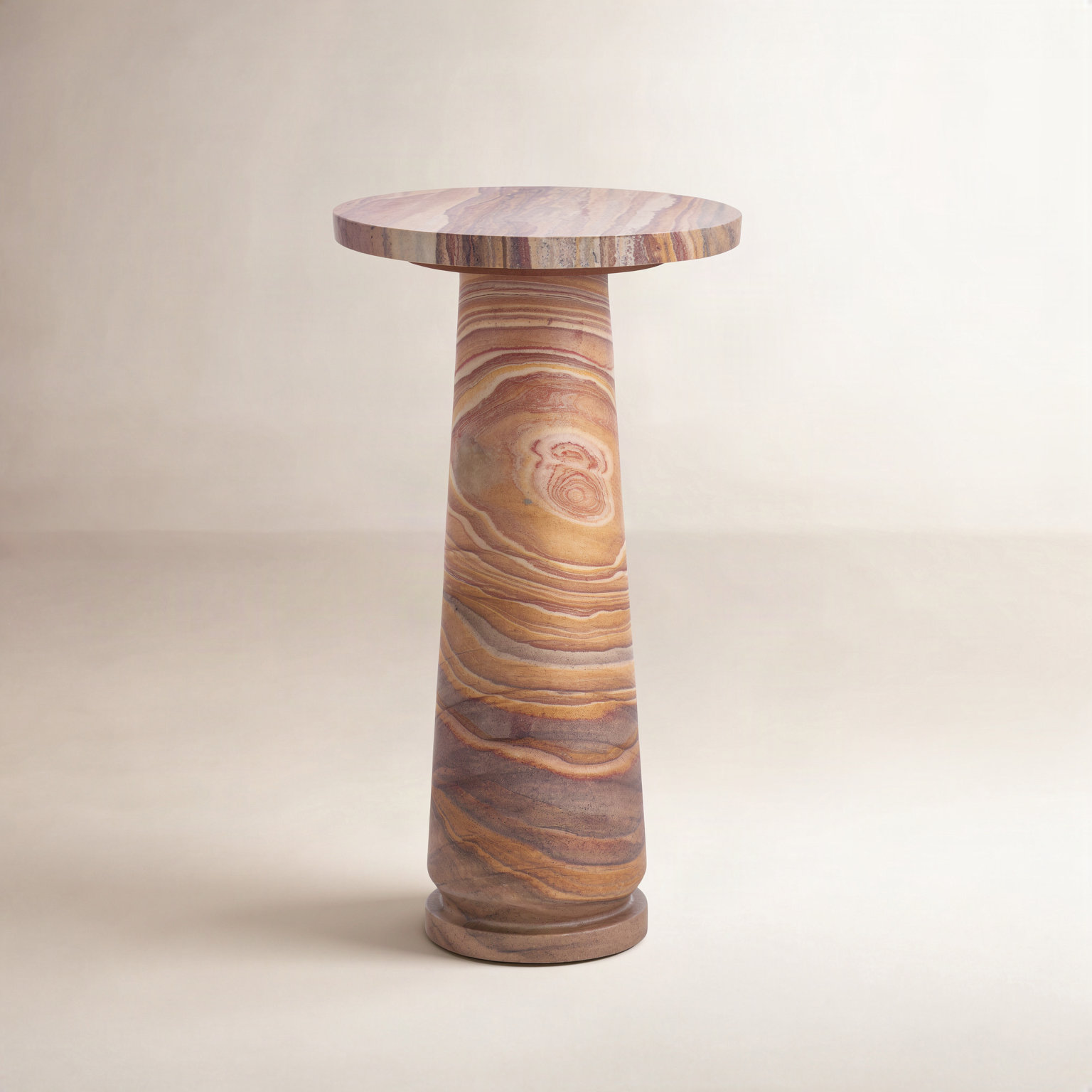 Alysson End Table, Brown