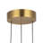 Motif 3 - Light Brushed Gold LED Cluster Pendant-71261516