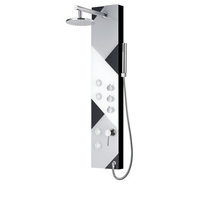 Reverie 47.25'' Shower Panel with Adjustable Shower Head