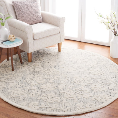 Msr Metro Martha Stewart Hand Tufted Wool Pile Floral Rug