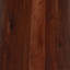 Table d'appoint ronde en bois d'acacia - table d'appoint haute de 23 po avec piédestal conique - finition brune - idéale pour le salon, la chambre à coucher ou le bureau