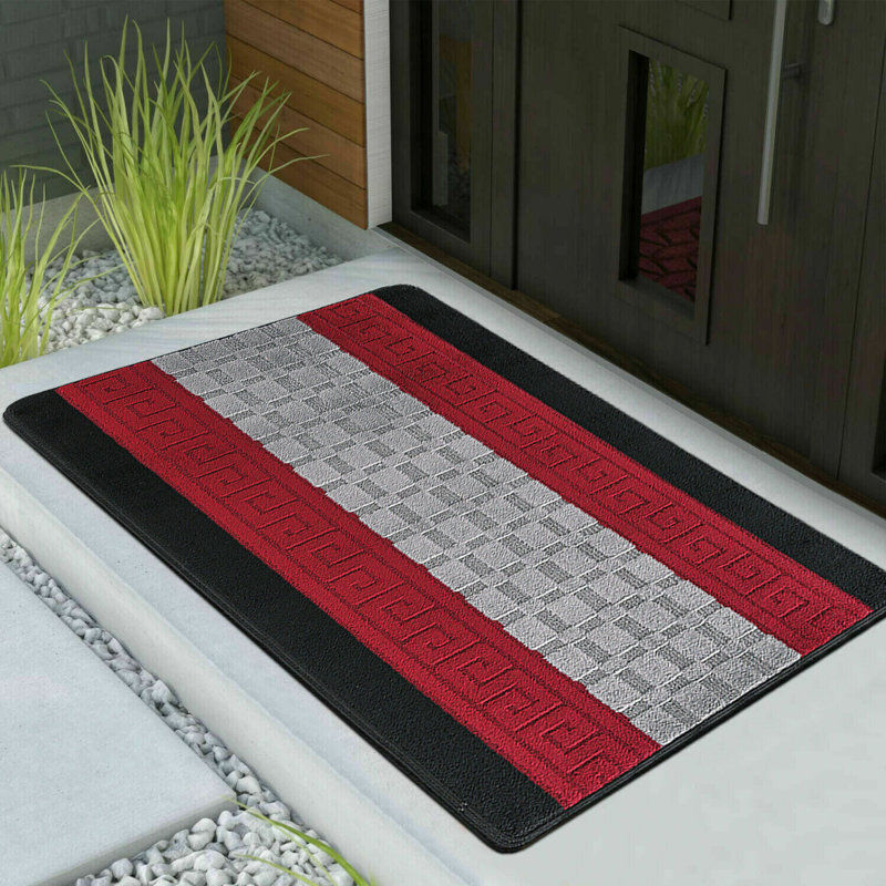 Konul Geometric Indoor / Outdoor Area Rug, Rectangle 120 x 170cm