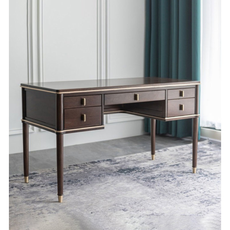 Modern Light Luxury Solid Wood Desk