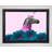 The Horned Zebra - Single Picture Frame Print-1424252992-1424252991