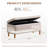 39.4"W Polyester Upholstered Storage Bench-1730590804
