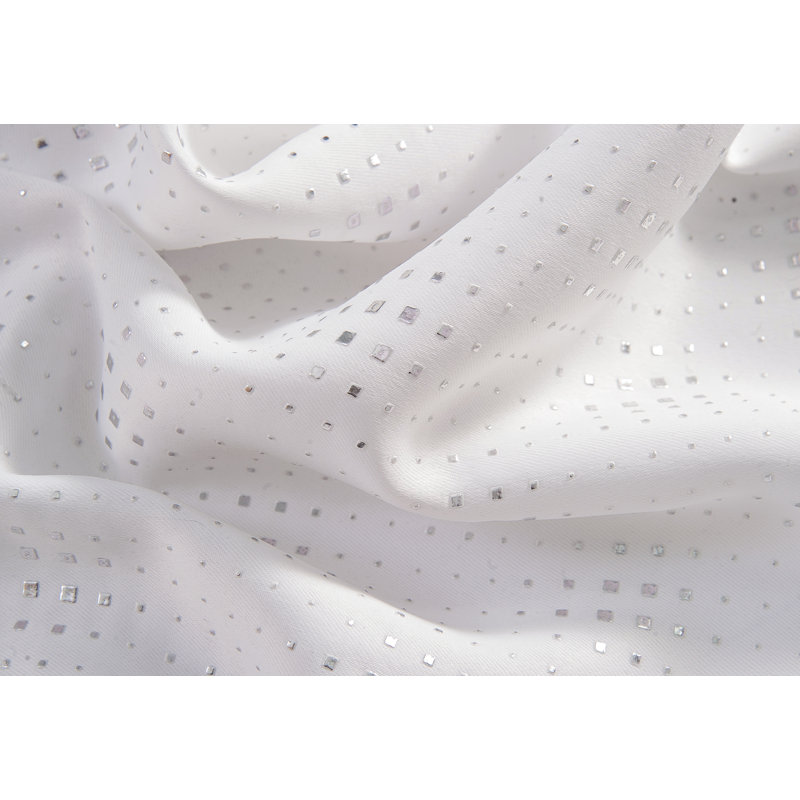 Rideau occultant en polyester Talleyran, Blanc, L 54 po x L 90 po