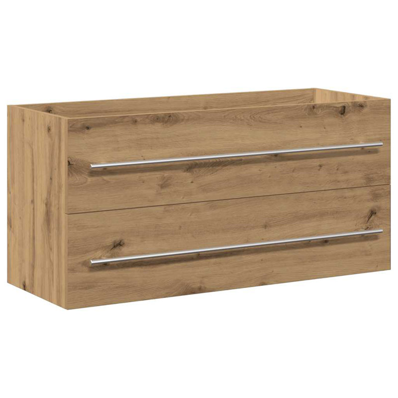 Lucama 100cm Single Bathroom Vanity Base Only, Artisan Oak