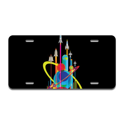 Cadre en aluminium pour affiche Space
