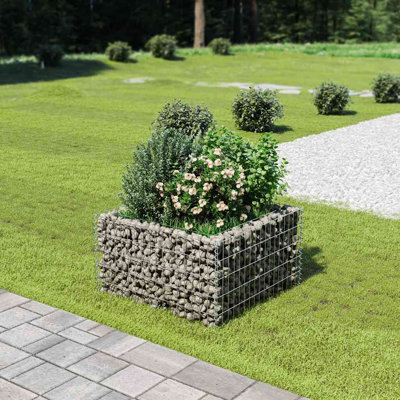 Jardinière surélevée Gabion