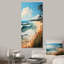 Plage tropicale paradisiaque - art mural plage-100410553-134604529