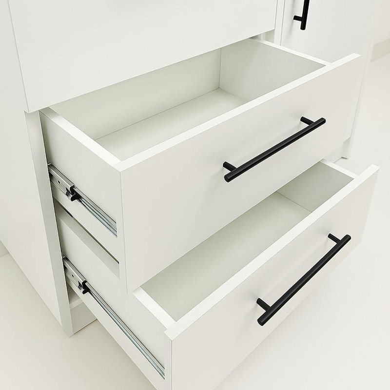 Commode pour homme Robin, Blanc, Blanc