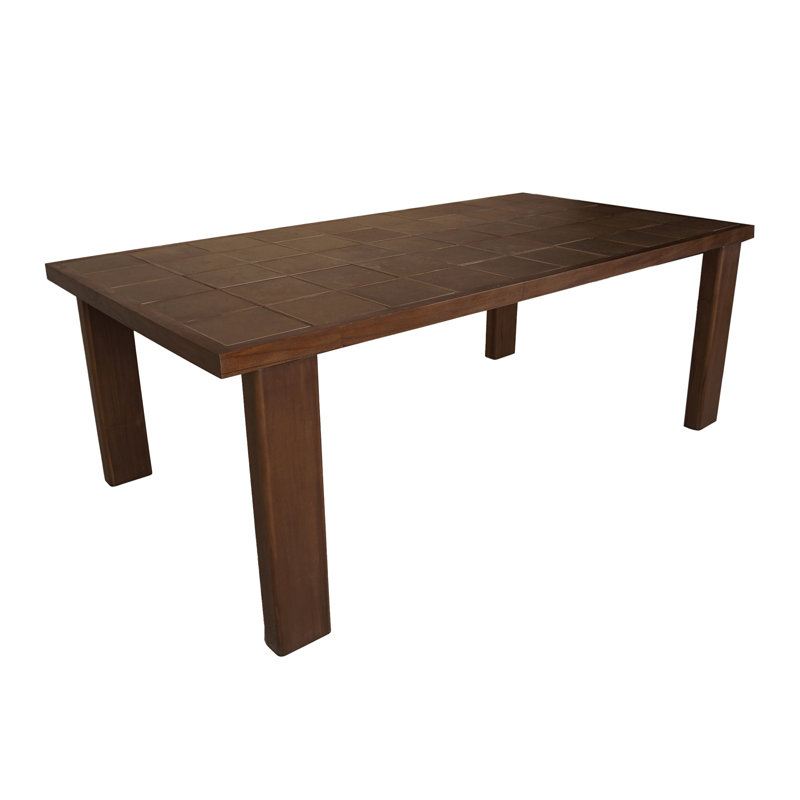 Table de salle à manger Colunga, Brun