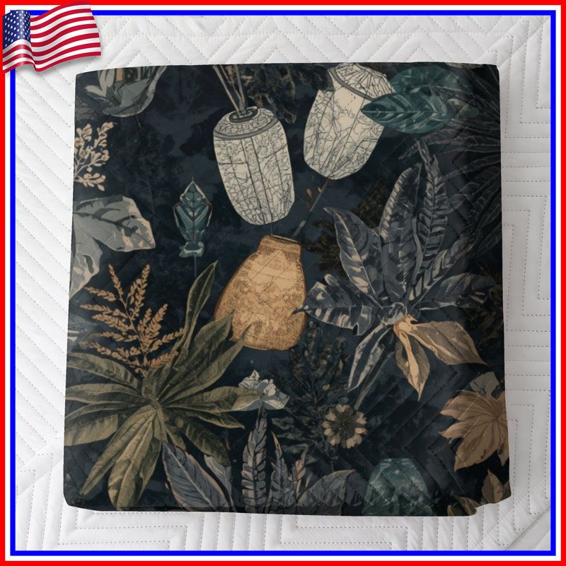 Tropical Decor Bedding, Double