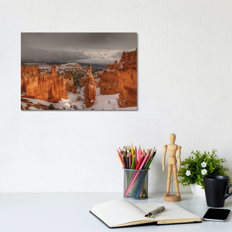 Stormy Sunlight by Bill Sherrell - Wrapped Canvas Gallery-Wrapped Canvas Giclée, 20.32 cm H x 30.48 cm W