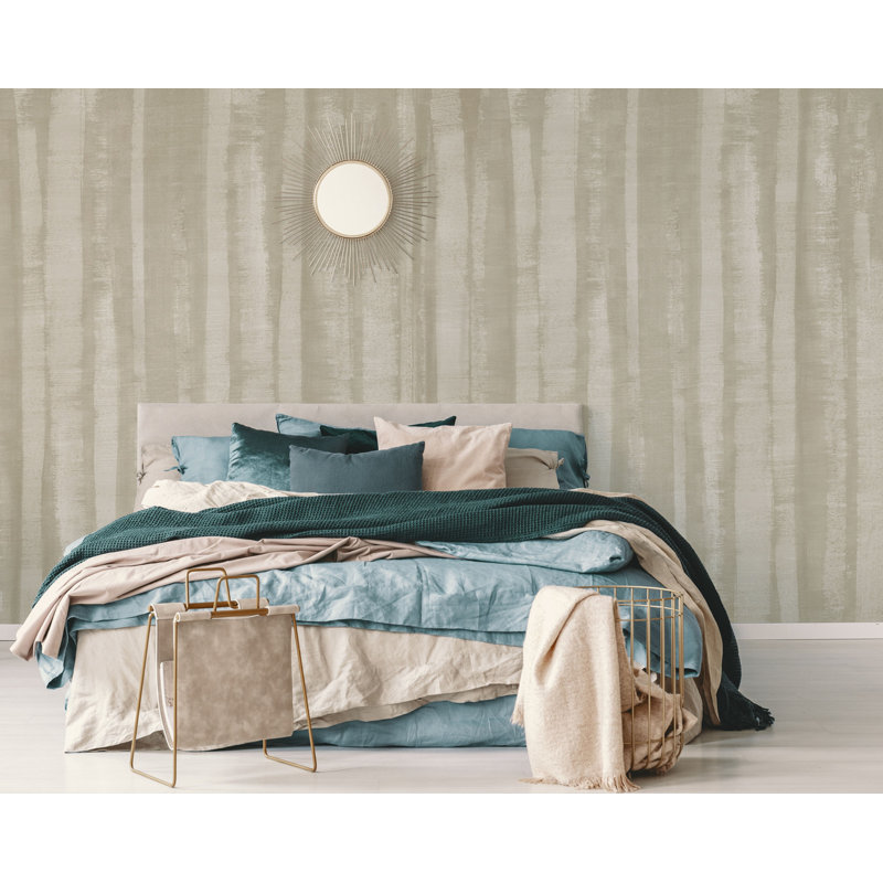 Panneau mural L 48 pi x l 26 po Striation, Champagne