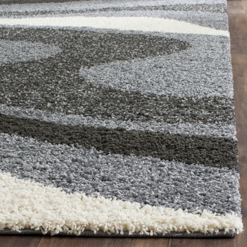 Driffield Shag Performance Abstract Rug, Rectangle 9' x 12'