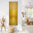 Radiant Gold Light Over Peaceful Waterline Vertical Wall Art - Large Framed Canvas Master Bedroom Wall Art Print-682609376-682609377