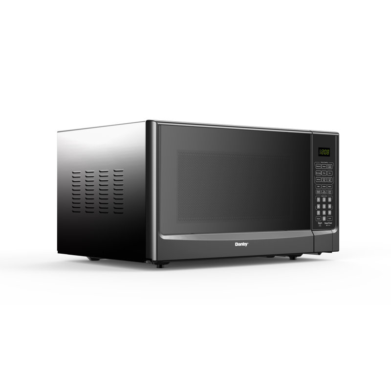 Danby 1.4 Cubic Feet 1000 Watt Countertop Microwave with Sensor Cooking, Black