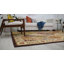 Tapis d'intérieur en filigrane beige Langlee, rond 5 pi 3 po-21785645