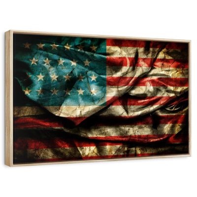 Dirty American Flag