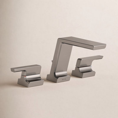 Pivotal Double Handle Deck Mounted Roman Tub Faucet Trim