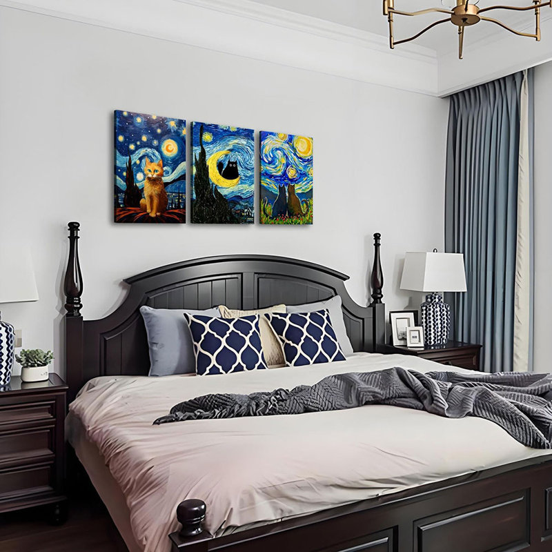 3 Piece Wrapped Canvas Set