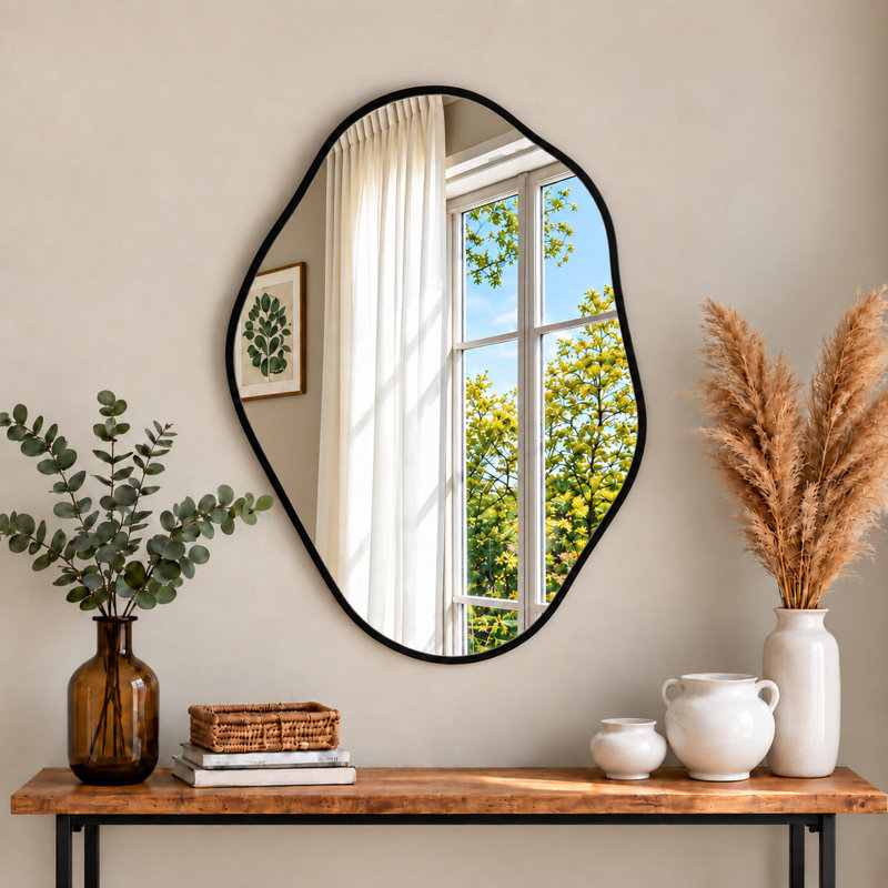 Miroir mural Asymmetric, 21 po x 28 po