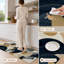 Tapis de cuisine géométriques abstraits et lavables antidérapants