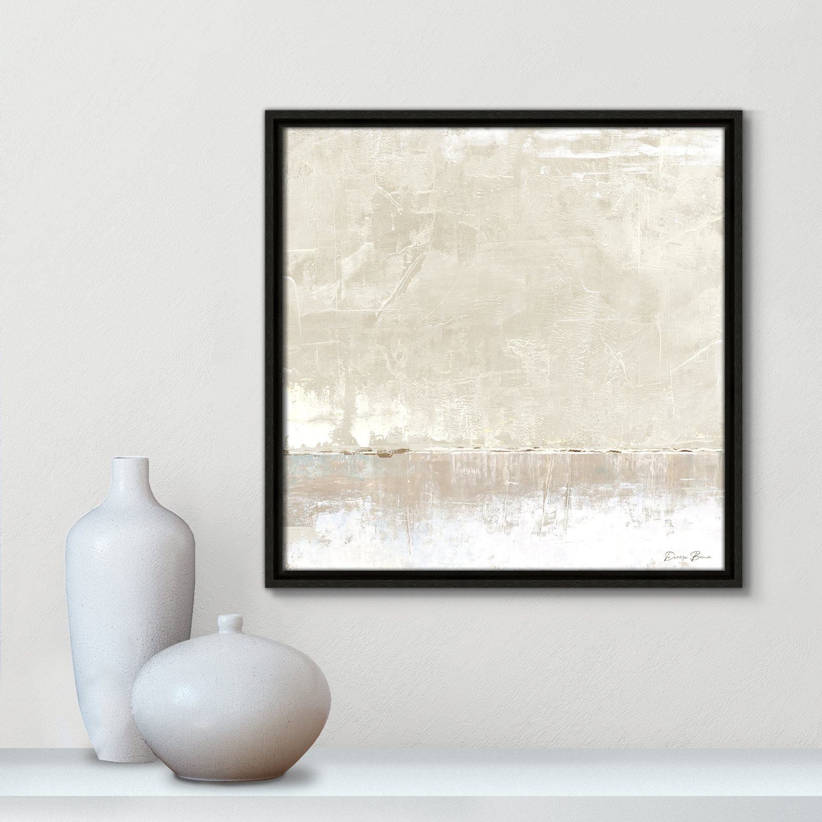 Delevan "Better Days" Print, 17.5" H x 17.5" W, Black