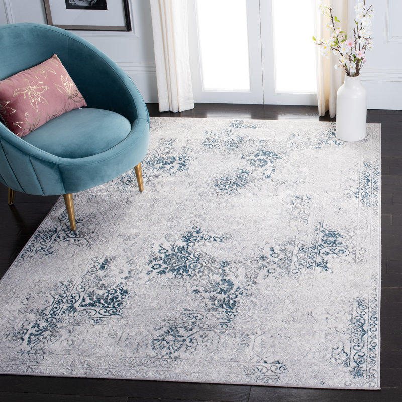 Goffe Orchard Performance Oriental Rug, Rectangle 8' x 10'