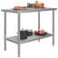 Birdell Metal Prep Table