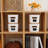 4 PCS Storage Bins With Bamboo Lids Plastic Storage Containers For Organizing Stackable Storage Box With Handle, 10.23 X 7.08 X 6.3 Inch