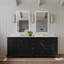 Audrey 84'' Free Standing Double Bathroom Vanity with Calacatta Quartz Top-2086319464-2114411441