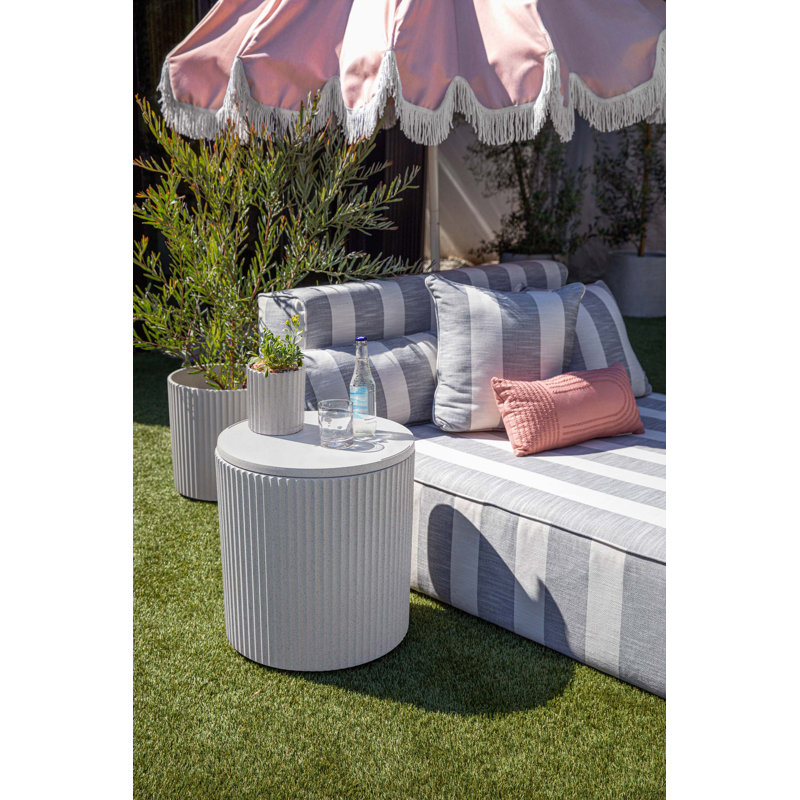 Veradek Chill Side Table, White