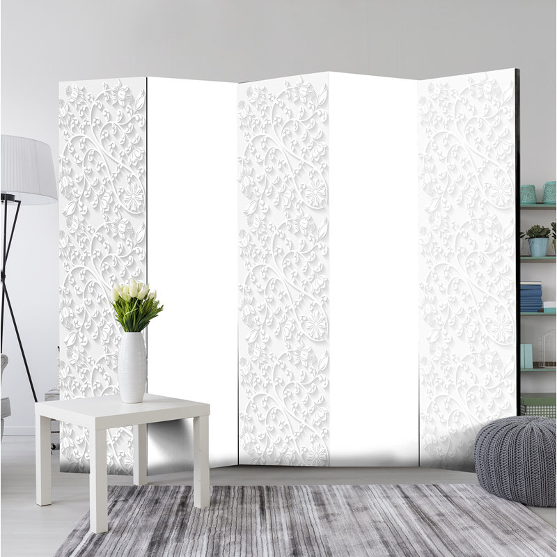 Clausen Floral Pattern I Room Divider, 5