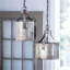 Grand lustre en fer argenté D11x15