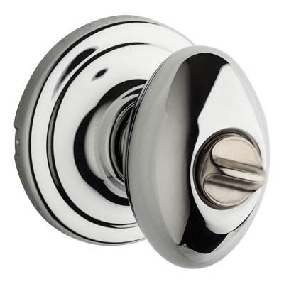 Kwikset Vedani Bedroom Bathroom Lever Lock - Satin Nickel Finish Privacy Door Handle