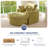 Sofa Couch And Chaise Lounge Set,Corduroy Boneless Floor Sofa Bed For Living Room-1483632181
