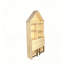 Bureau d'artisanat pliant avec tablettes de rangement-22156482