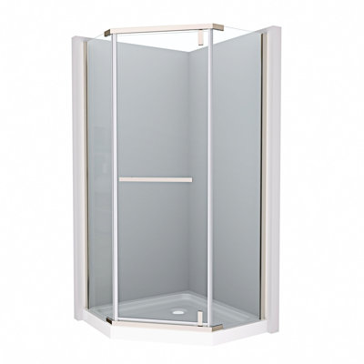 Frameless Neo-Angle Pivot Shower Door