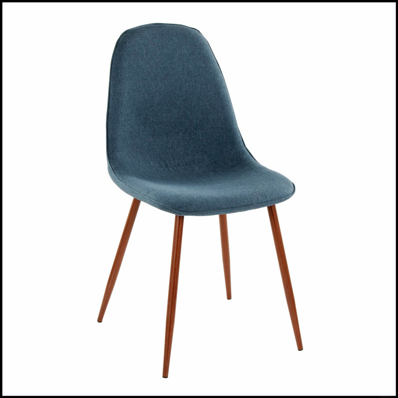 Ensemble de 4 chaises de salle à manger Boucle avec dossier incurvé et pieds en métal, parfait pour les sièges modernes et confortables