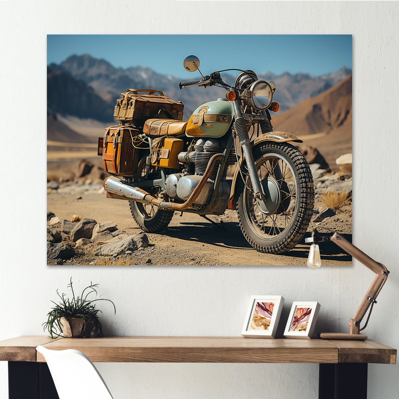 «Rustic Adventure», art mural sur toile, Toile tendue, H 12 po x l 20 po x P 1 po