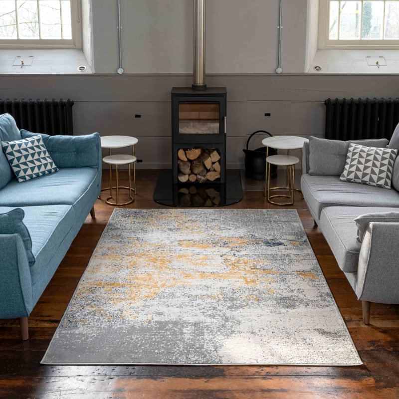 Hvidovre Abstract Area Rug, Rectangle 120 x 170cm