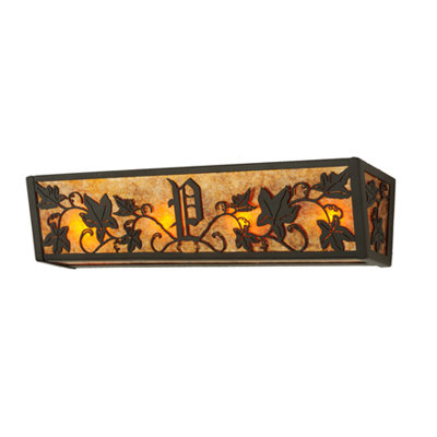 Personalized 4 - Light Bath Bar