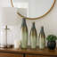 Grand vase de table en verre Ombre